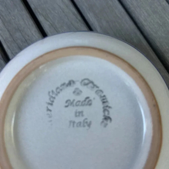 Meridana Ceramiche Italian Raffaelesco Colorful 6" Ice Cream Bowl - Picture 2 of 6